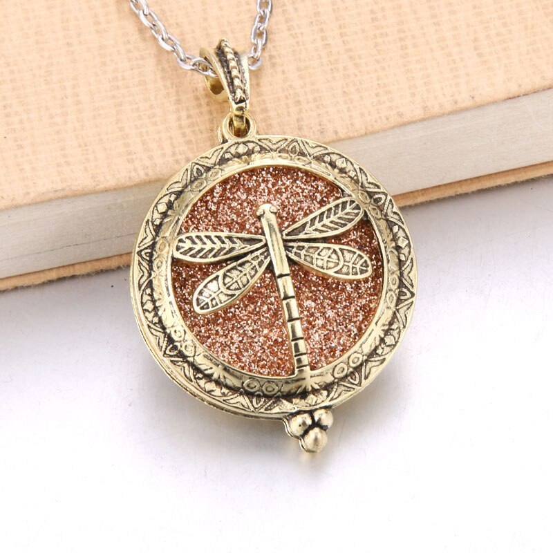 Hollow Owl and Tree DIY Aromatherapy Essential Oil Necklace