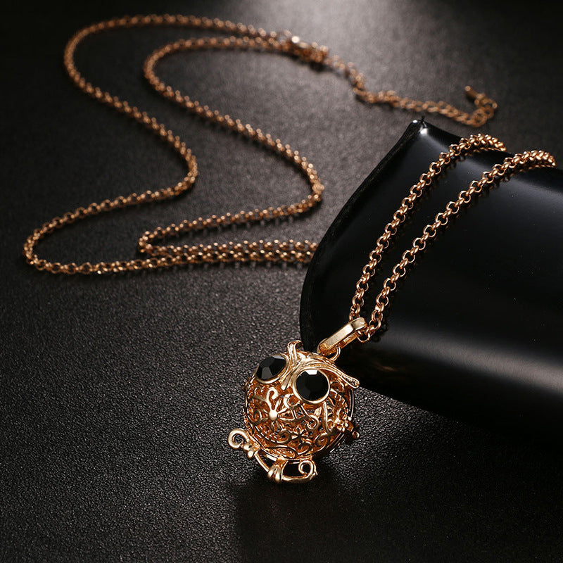 Pregnant Women's Zither Tone Beads Necklace Aromatherapy