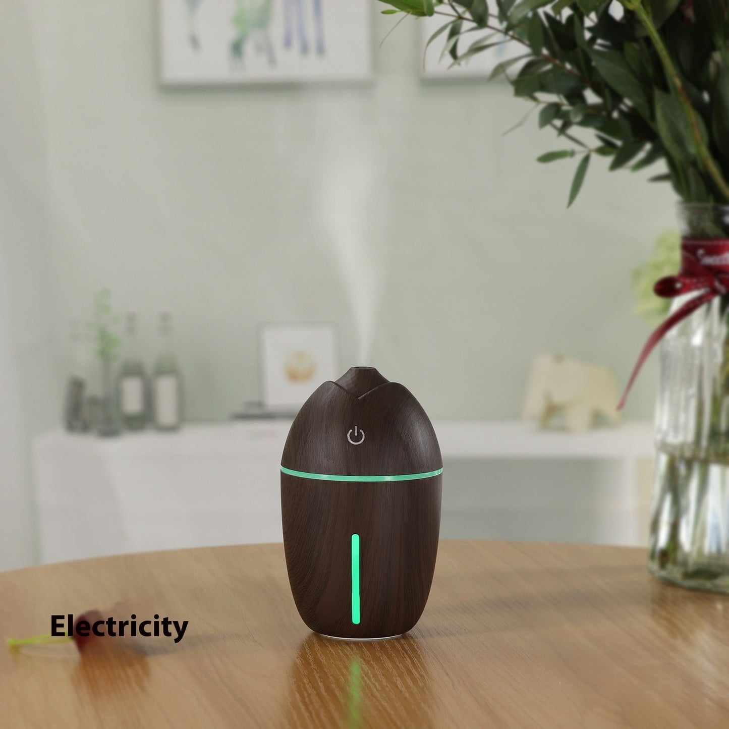 Original 180ml Car Ultrasonic Aroma Diffuser Portable Humidifier