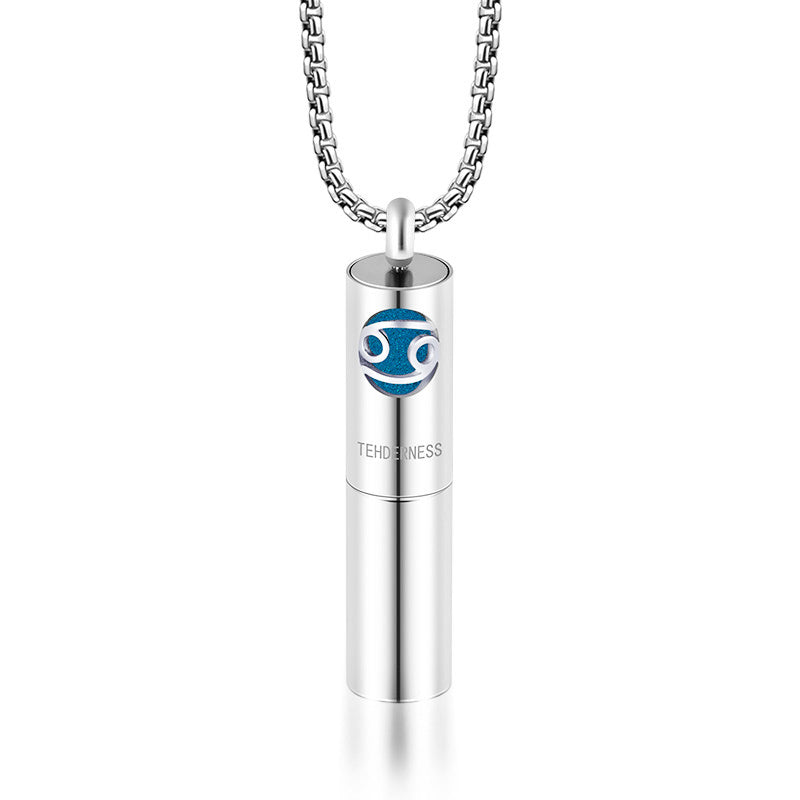 Aromatherapy Pendant Stainless Steel Perfume Necklace