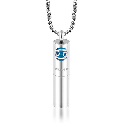 Aromatherapy Pendant Stainless Steel Perfume Necklace