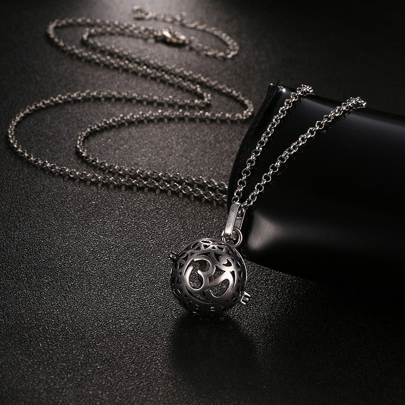 Pregnant Women's Zither Tone Beads Necklace Aromatherapy