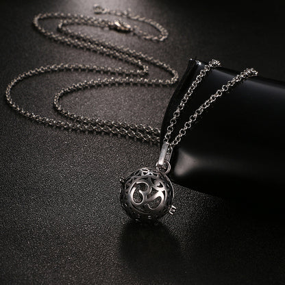 Pregnant Women's Zither Tone Beads Necklace Aromatherapy