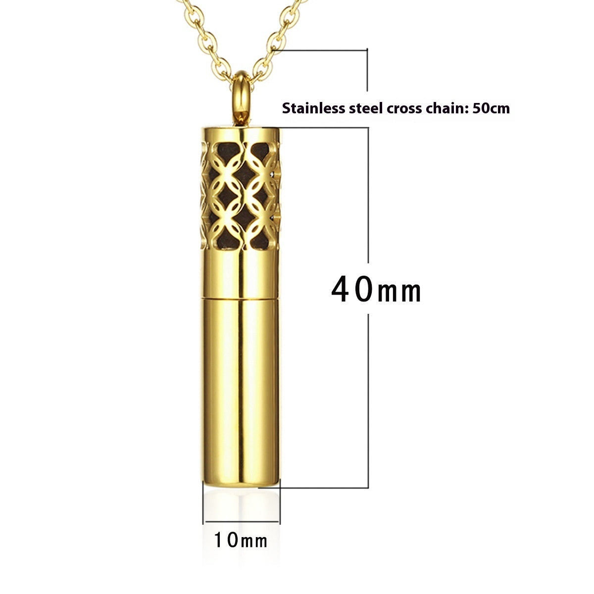 Diffusion Aromatherapy Oil Necklace