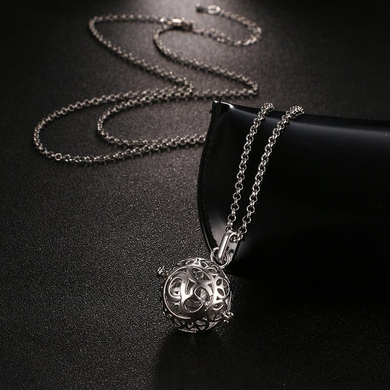 Pregnant Women's Zither Tone Beads Necklace Aromatherapy