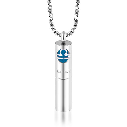 Aromatherapy Pendant Stainless Steel Perfume Necklace
