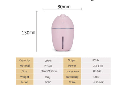 Original 180ml Car Ultrasonic Aroma Diffuser Portable Humidifier