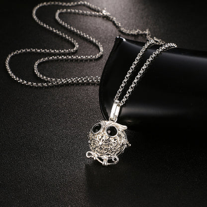 Pregnant Women's Zither Tone Beads Necklace Aromatherapy