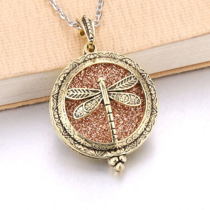 Hollow Owl and Tree DIY Aromatherapy Essential Oil Necklace