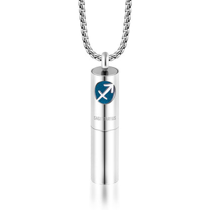 Aromatherapy Pendant Stainless Steel Perfume Necklace
