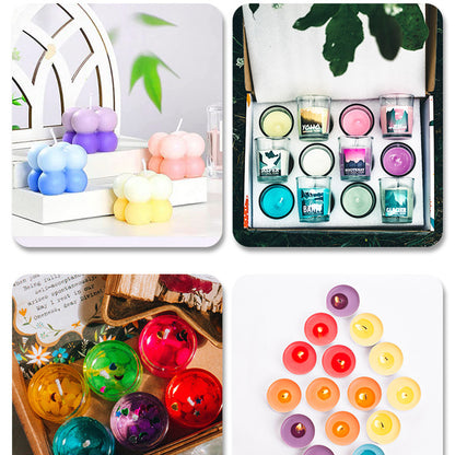 30 Colors DIY Candle Color Concentrate Aromatherapy Handmade Soap Dyeing Pigment