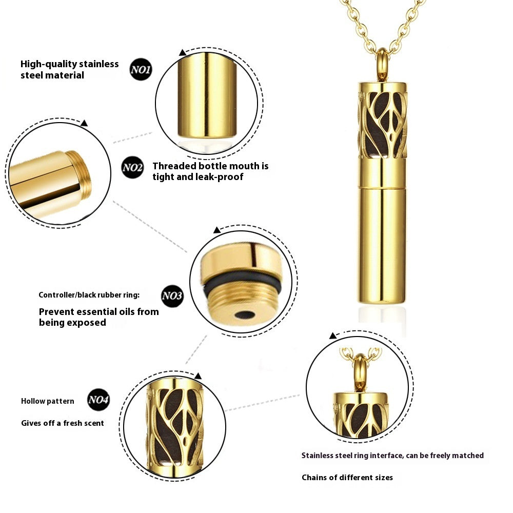 Diffusion Aromatherapy Oil Necklace