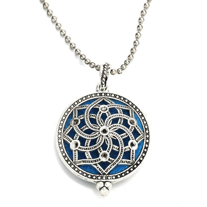 Hollow Owl and Tree DIY Aromatherapy Essential Oil Necklace