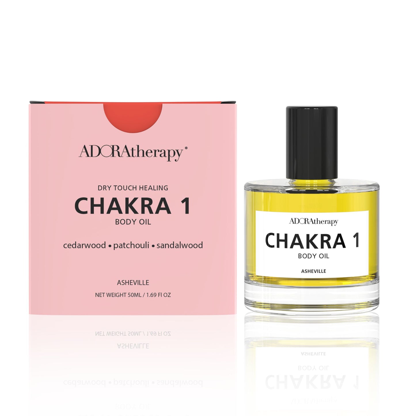 Chakra Dry Touch Healing Body Oil Number 1