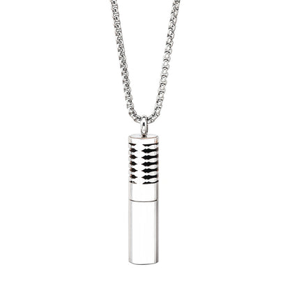 Aromatherapy Pendant Stainless Steel Perfume Necklace